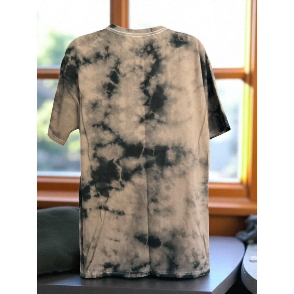 Vintage-Inspired Elvis Presley Brown Tie-Dye Graphic T-Shirt - Picture 7 of 9